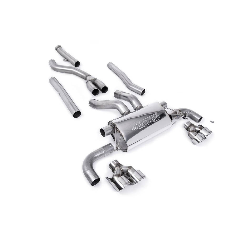 MILLTEK SSXBM1162 Cat-back BMW 3 Series G20 & G21 M340i XDrive Saloon & Touring Models (OPF/GPF Models Only) 2019-2021 Photo-0 