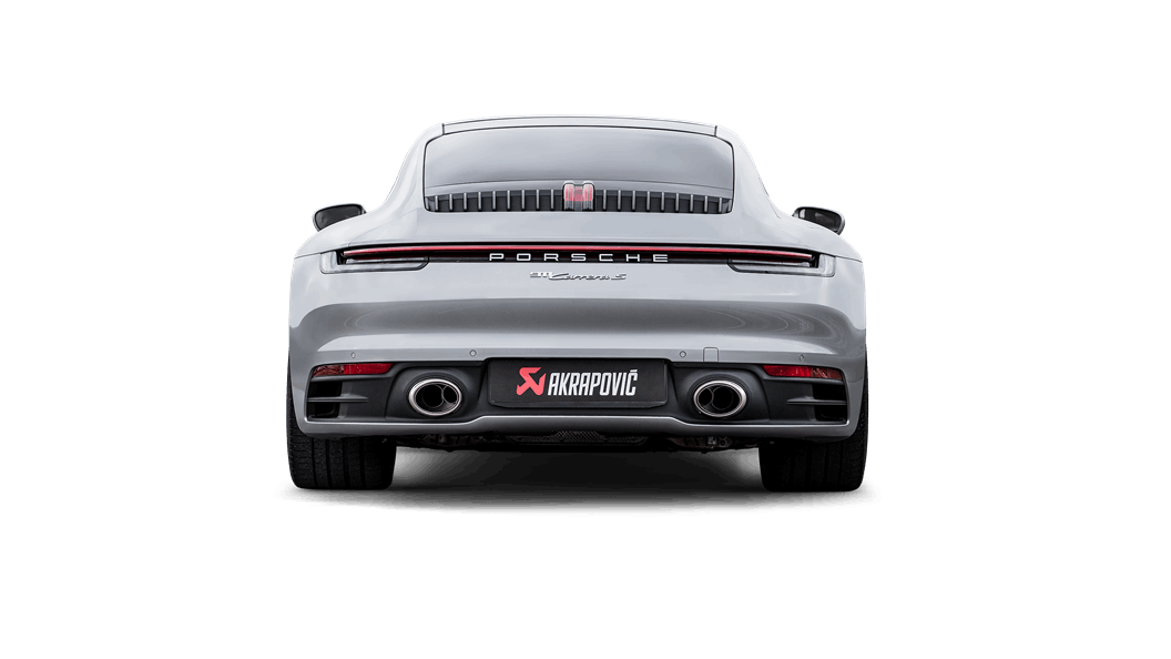 AKRAPOVIC S-PO/TI/14 Slip-On Race Line (Titanium) for PORSCHE 911 Carrera /S/4/4S/GTS/Cabriolet (992) 2019-2024 Photo-3 