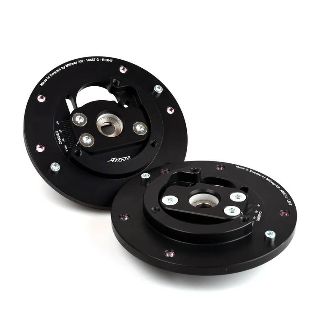 MILLWAY 90481-M4 Street Camber Plates for BMW M2 Competition / M2 CS (F87) / M3 (F80) / M4 (F82 / F83) Photo-0 