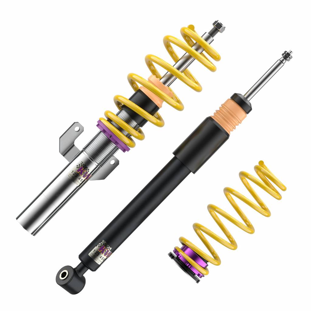KW 102800BW Coilover Kit INOX V1 AUDI A1 Sportback; (GB) Photo-1 