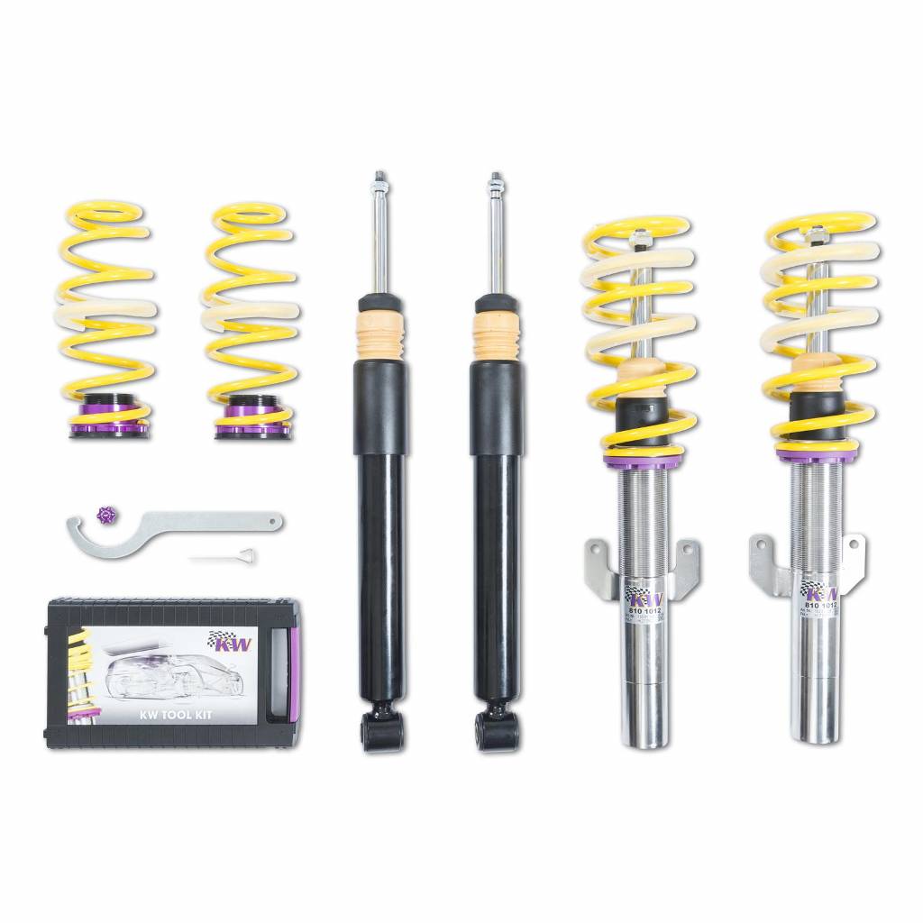 KW 152800BQ Coilover Kit INOX V2 for SEAT Ibiza (KJ) Photo-0 