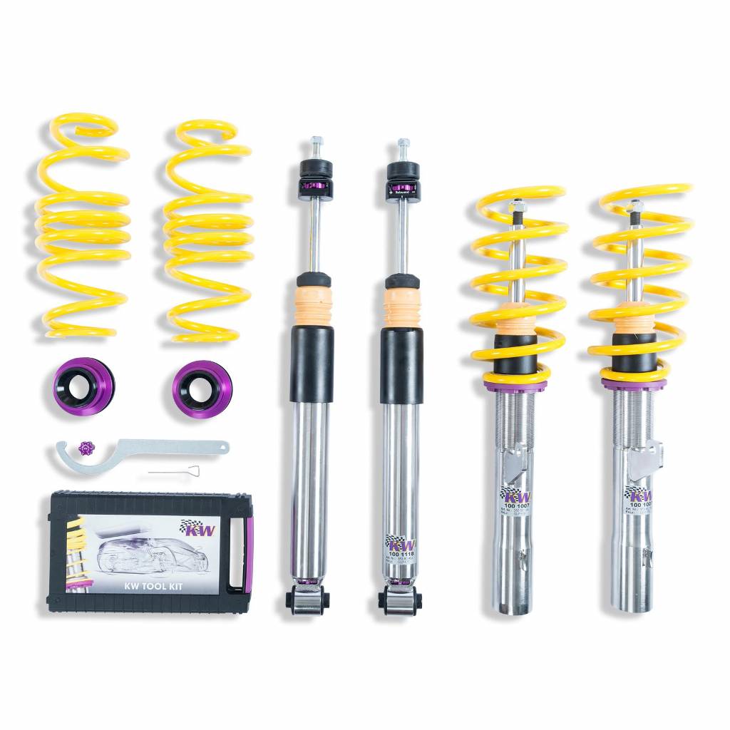 KW 352800AF Coilover Kit INOX V3 AUDI Q2; (GA) Photo-0 