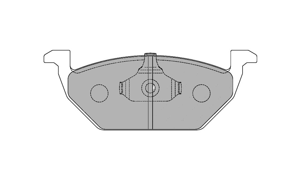FERODO FCP1094H Front Brake Pads DS2500 for PORSCHE Panamera (970) / AUDI RS3 (8V) Photo-0 