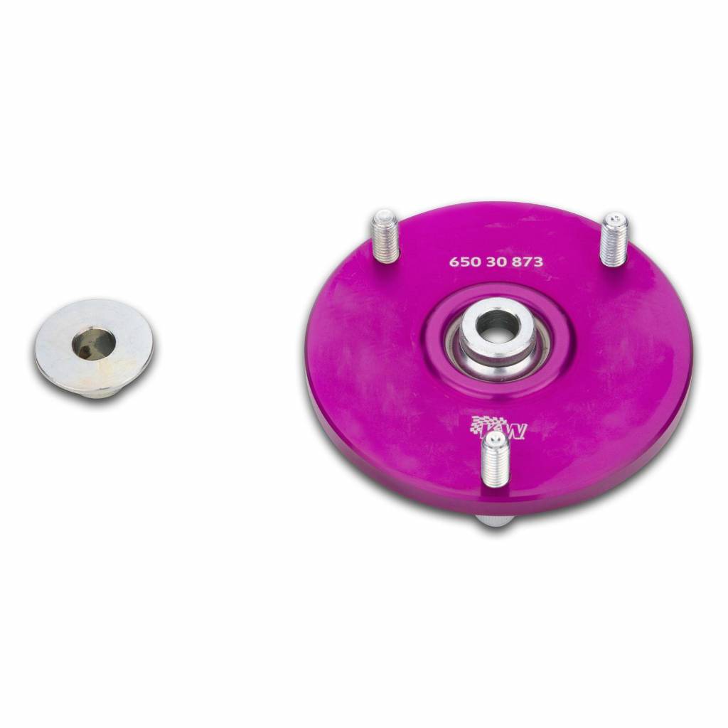 KW 19000744 Clubsport aluminum unibal top mounts (rear) PORSCHE 911 Type 964 Carrera 2+4 Year 12/88-11/90 Photo-0 