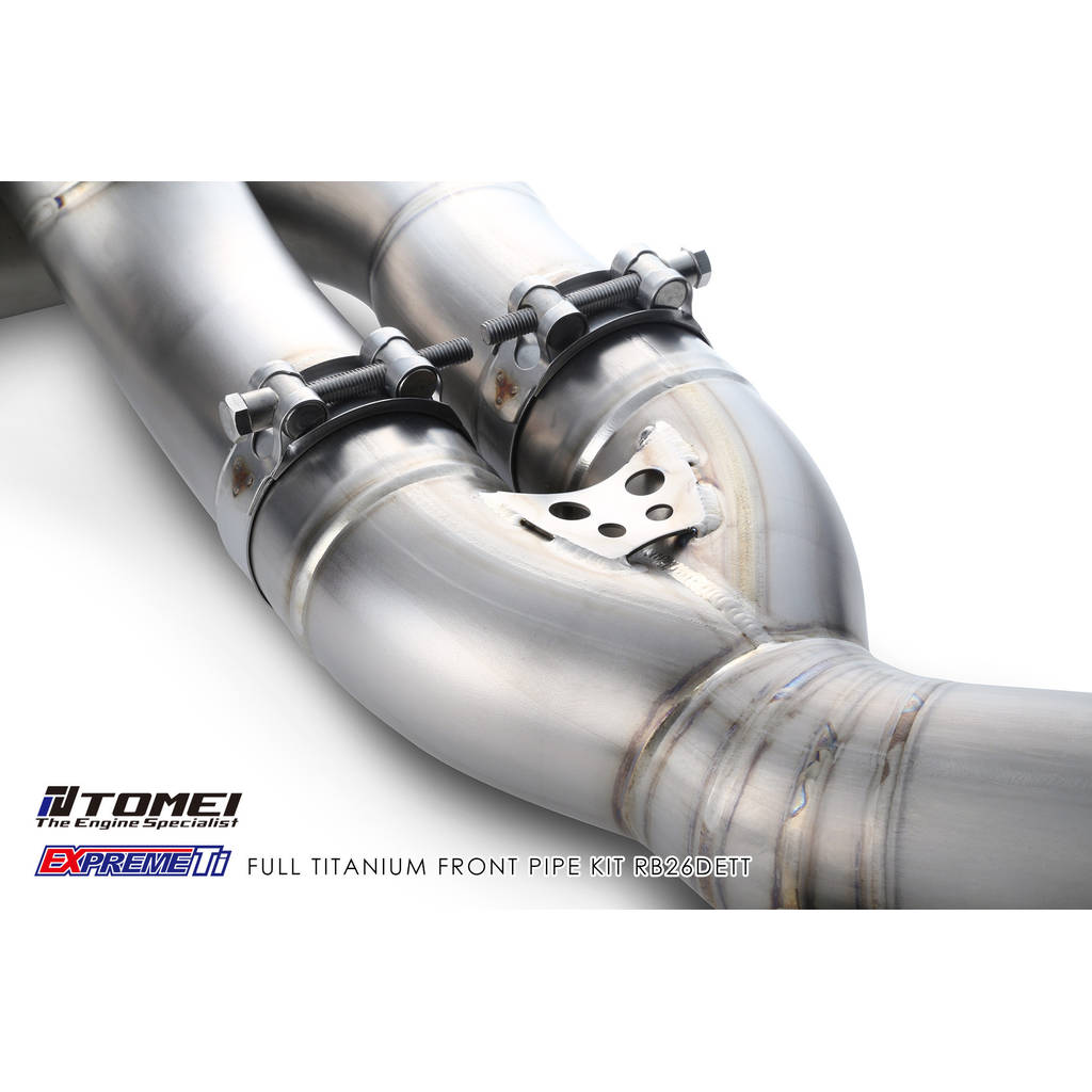 TOMEI US TB6080-NS05A FULL TITANIUM FRONT PIPE KIT EXPREME Ti RB26DETT Photo-10 