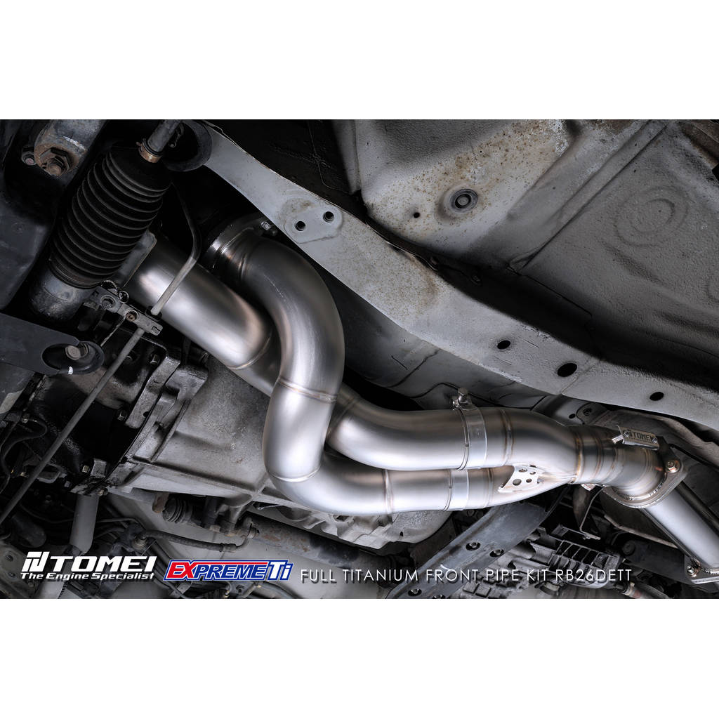 TOMEI US TB6080-NS05A FULL TITANIUM FRONT PIPE KIT EXPREME Ti RB26DETT Photo-17 