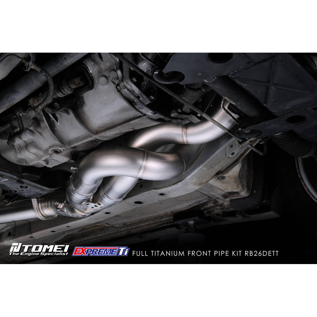 TOMEI US TB6080-NS05A FULL TITANIUM FRONT PIPE KIT EXPREME Ti RB26DETT Photo-18 