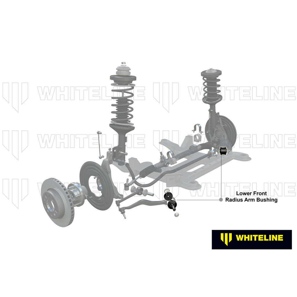 WHITELINE KCA488 Front Radius Arm Lower - Bushing Double Offset Caster Kit for BMW M2, M3/M4 F8X Photo-1 