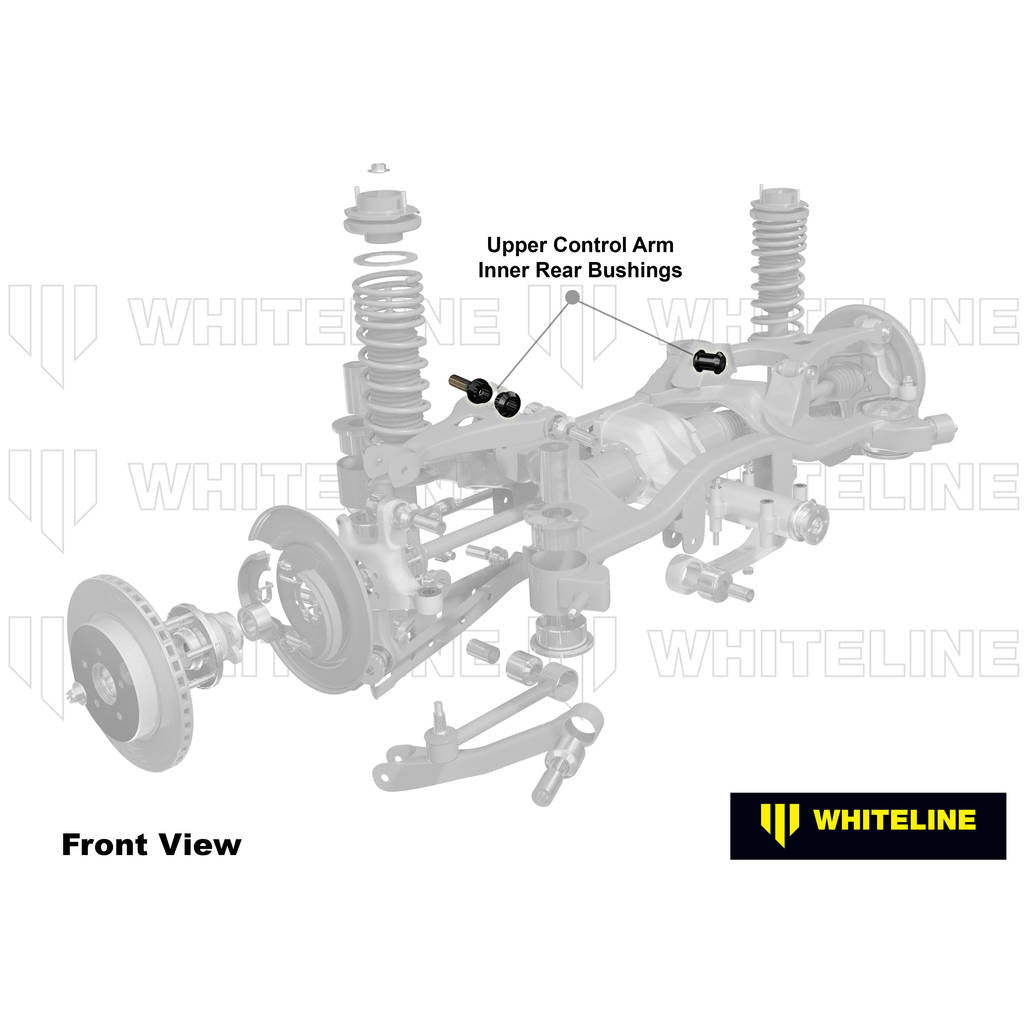 WHITELINE KCA470 Rear Control Arm Upper - Inner Rear Bushing Kit for Mitsubishi Lancer Evolution 10 Photo-1 