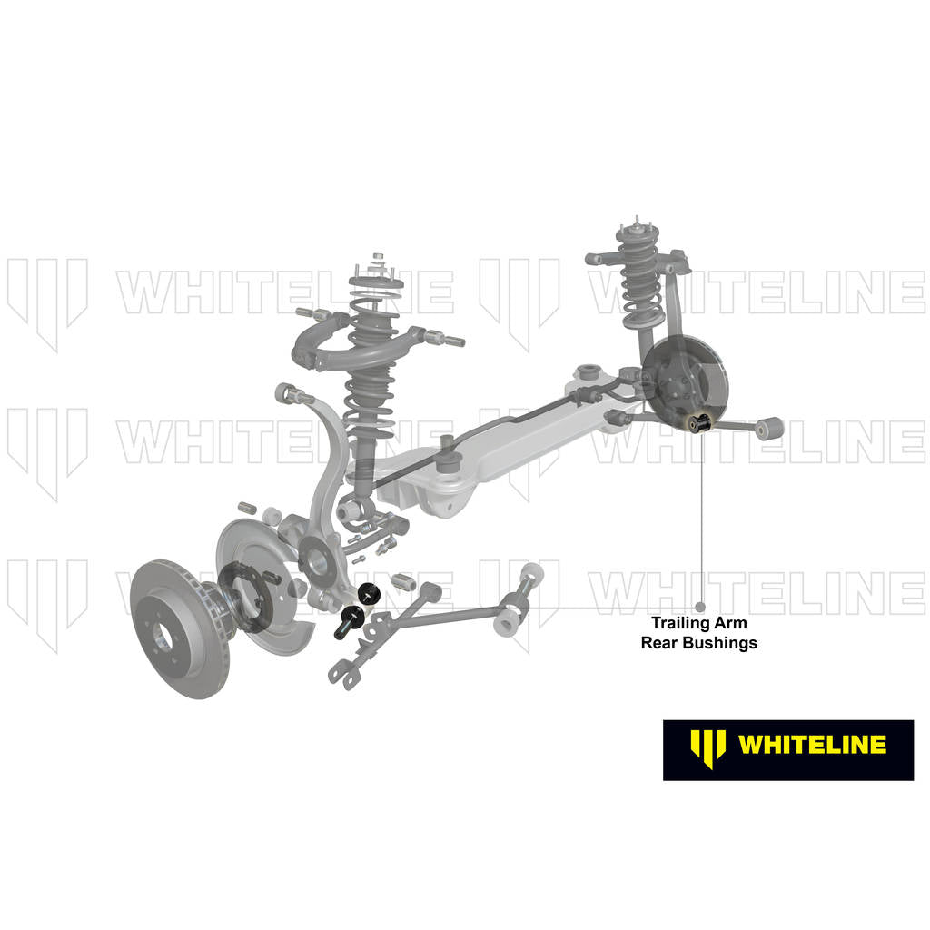 WHITELINE W63566 Trailing Arm Bushing - Lower Rear Photo-1 