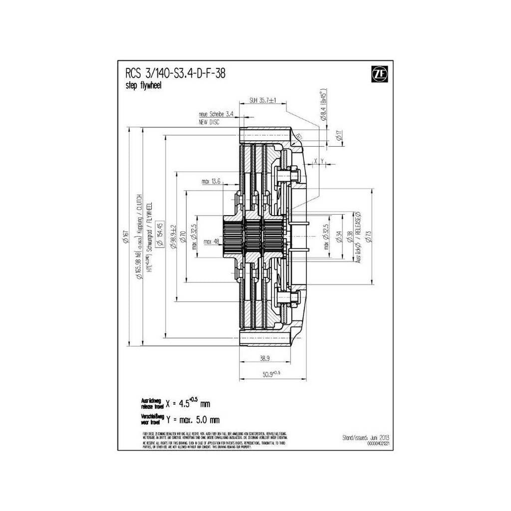 SACHS PERFORMANCE 003072000306 Clutch Housing RCS 140 Photo-1 
