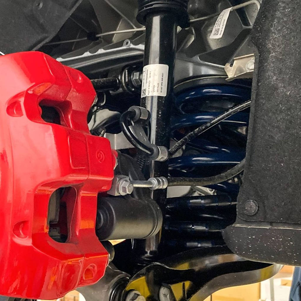 UNPLUGGED PERFORMANCE UP-MY-310-7.1 Dual Rate Lowering Spring Set Moderate - LR RWD for TESLA Model Y Photo-6 