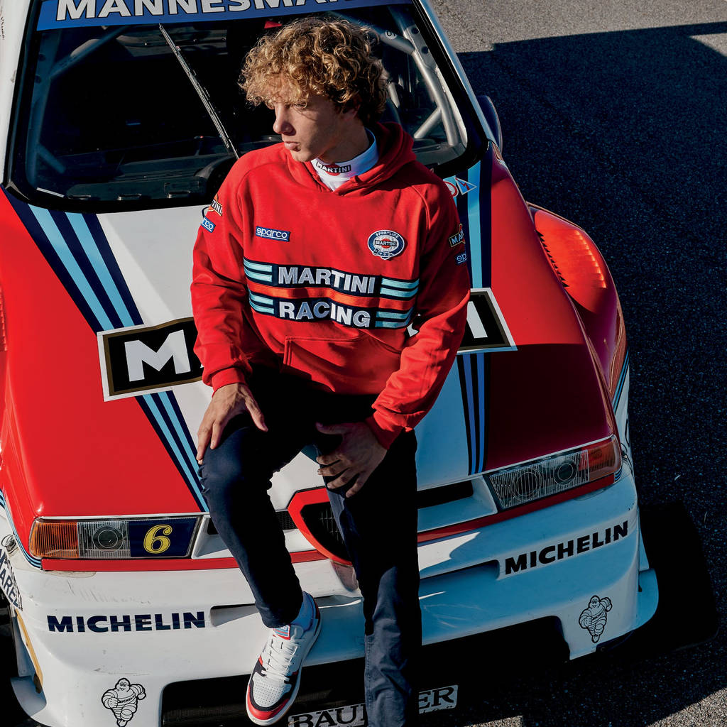 SPARCO 01279MRRS5XXL HOODIE MARTINI RACING, red, size XXL Photo-1 