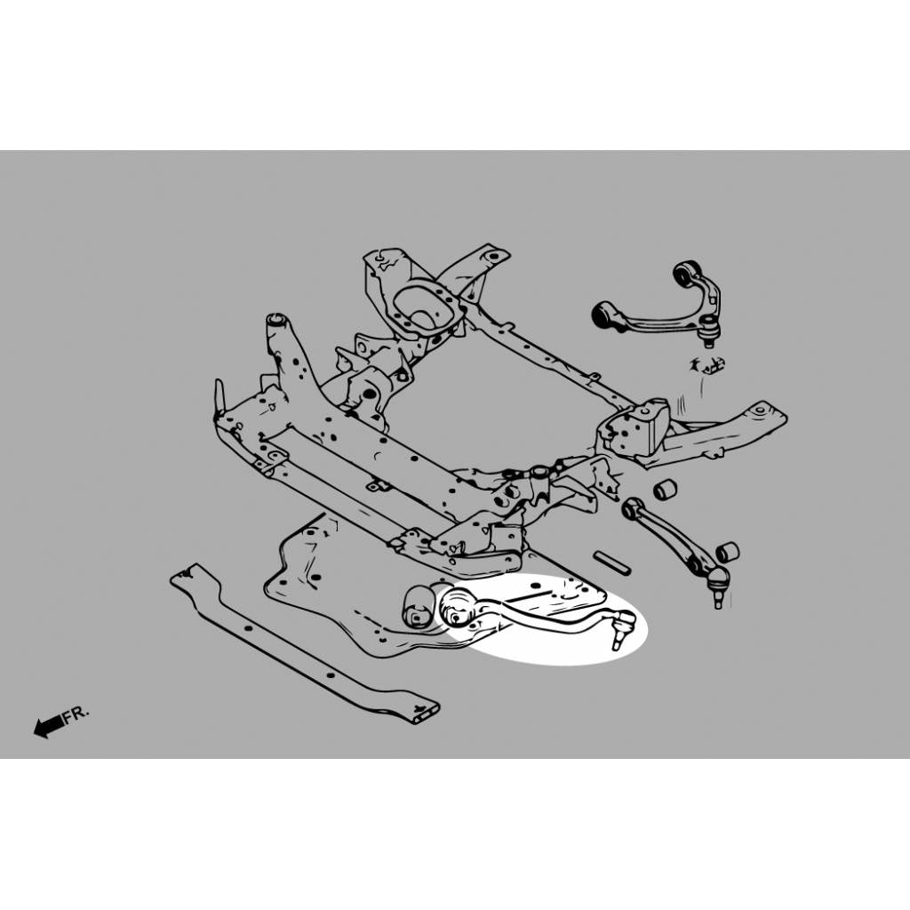 HARDRACE Q0739 BMW X5 E70/X6 E71/E72 FRONT LOWER FRONT ARM (HARDEN RUBBER) - 2PCS/SET Photo-5 