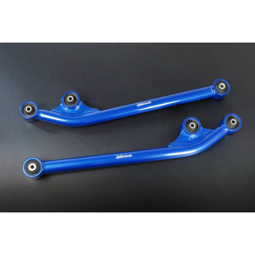 HARDRACE Q0689 SUZUKI JIMNY '98-18/ '18- FRONT RADIUS ARM - FOR 2" LIFT (HARDEN RUBBER+PILLOW BALL) - 2PCS/SET Photo-0 