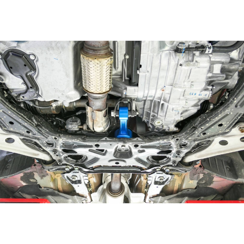 HARDRACE Q0676 HONDA CIVIC '17- FK8 TYPE-R ENGINE MOUNT, REAR SIDE ALUMINUM - 1PCS/SET Photo-8 