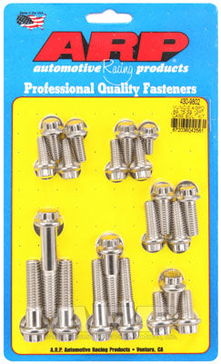 ARP 430-9802 Transmission Case Bolt Kit for Muncie 4-speed. '69-'75. Polished ARP Stainless. 12pt Photo-0 