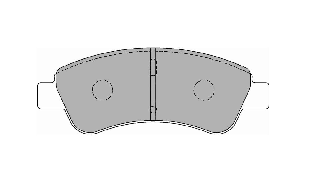 FERODO FCP1399R Front Brake Pads DS3000 for PEUGEOT 206 / 207 / 208 Photo-0 