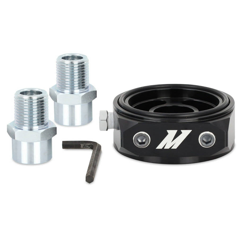 MISHIMOTO MMOP-TPS Oil Sandwich Plate with 3pcs 1/8 NPT Photo-0 