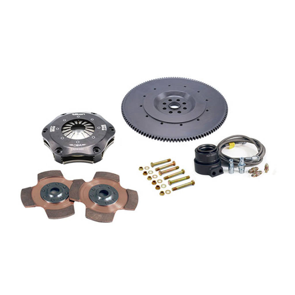 TILTON 56-371 Twin Disc Clutch Kit for SUBARU IMPREZA (cerametallic) Photo-0 