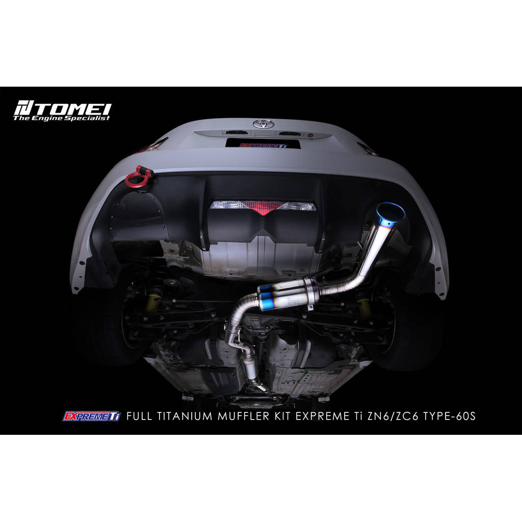 TOMEI TB6090-SB03A FULL TITANIUM MUFFLER KIT EXPREME Ti ZN6/ZC6 TYPE-60S Photo-6 