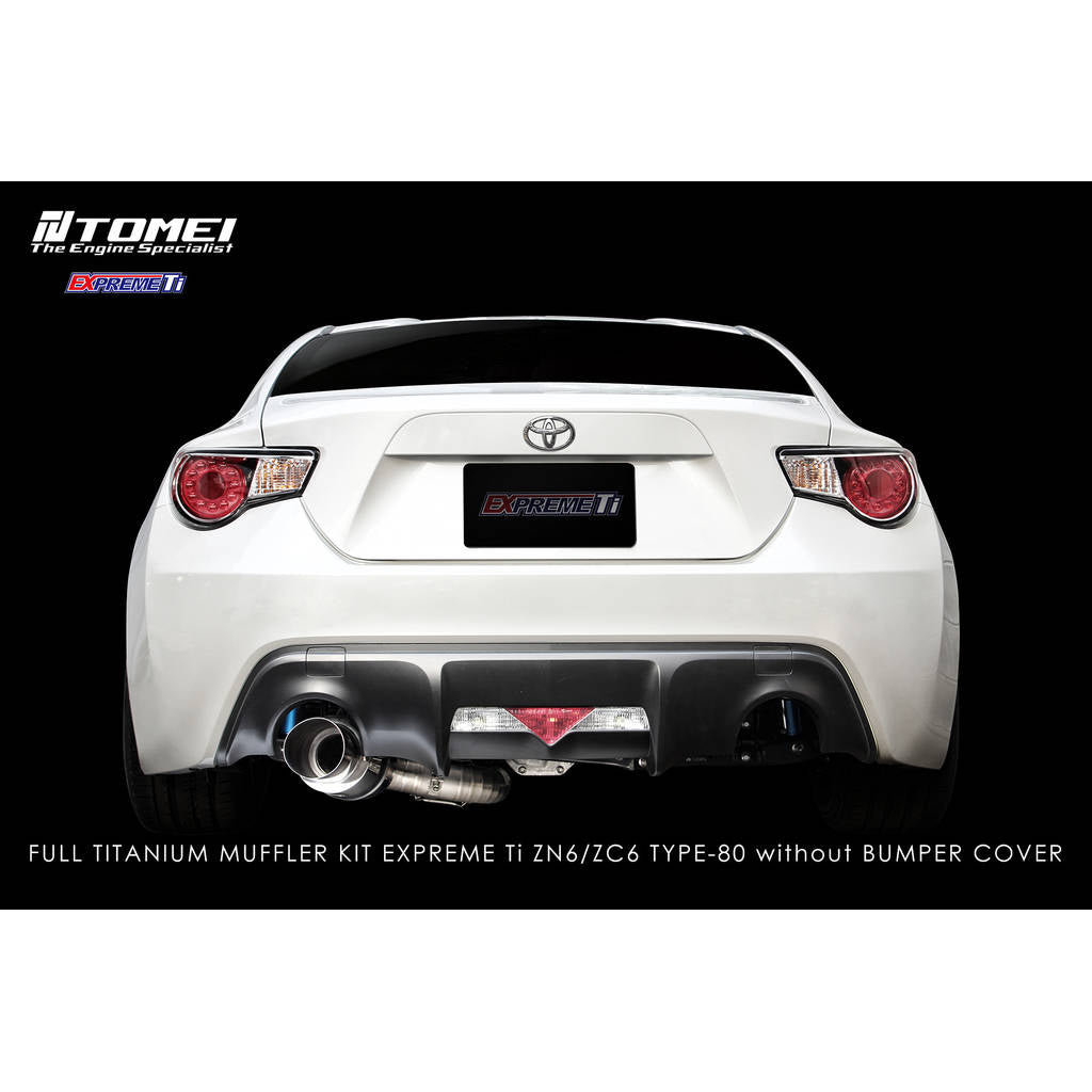 TOMEI TB6090-SB03C FULL TITANIUM MUFFLER KIT EXPREME Ti ZN6/ZC6 TYPE-80 Photo-11 