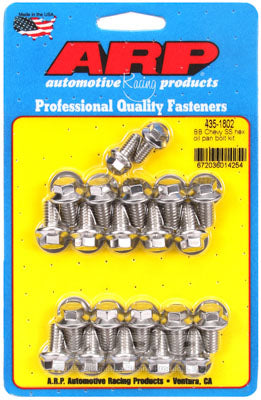 ARP 435-1802 Oil Pan Bolt Kit for Chevrolet Big Block SS hex Photo-0 