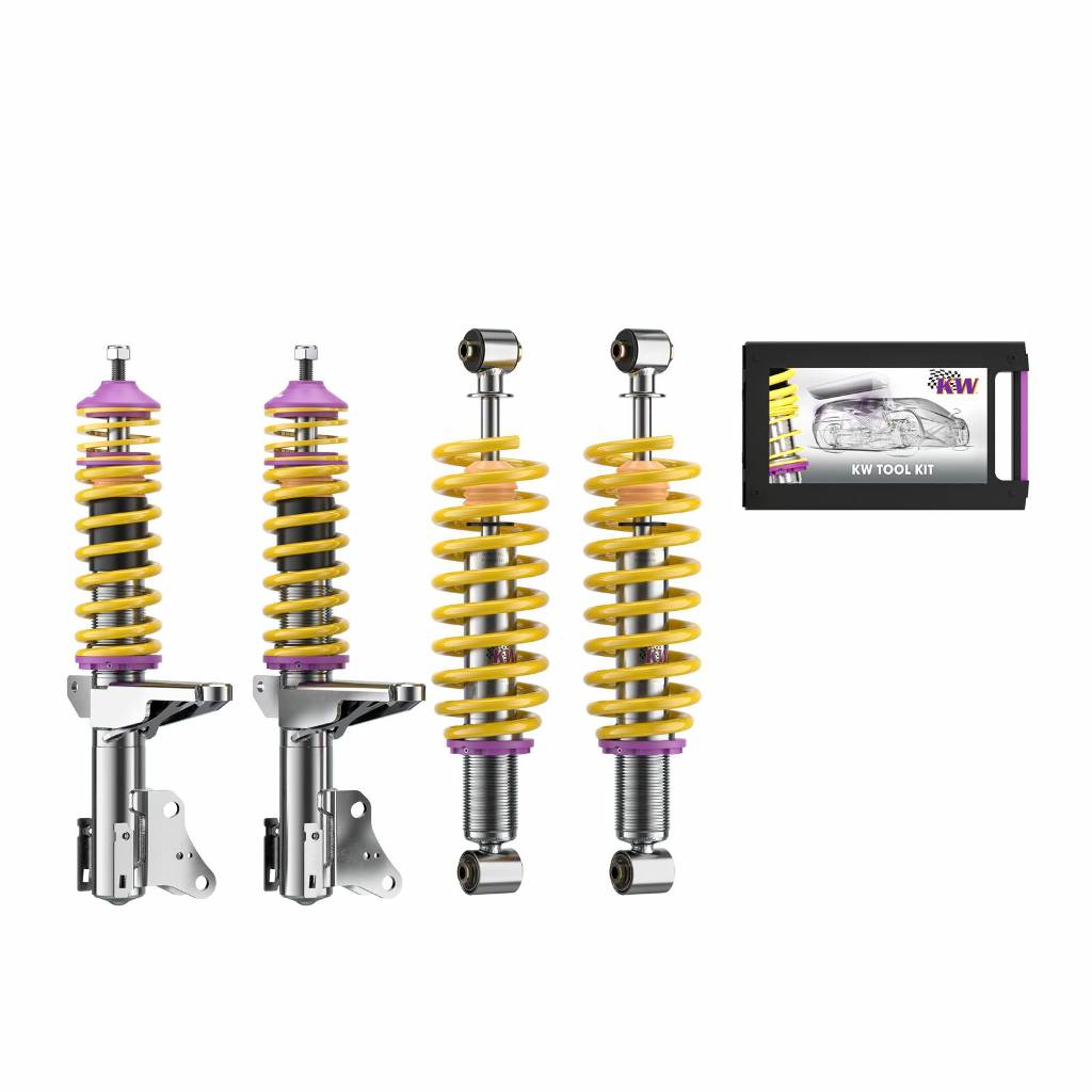 KW 10210016 Coilover Kit INOX V1 AUDI S2; (B4) Photo-0 