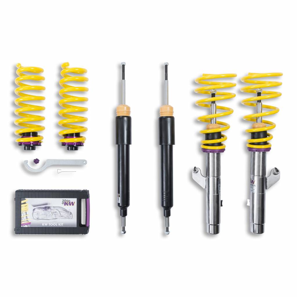 KW 10220033 Coilover Kit INOX V1 BMW 3er / 3-series (E90, E91); (390L, 3L, 3K) Photo-0 