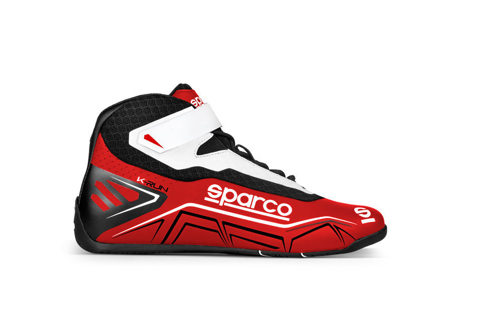 SPARCO 00127145RSBI K-RUN Kart shoes, red/white, 45 Photo-0 