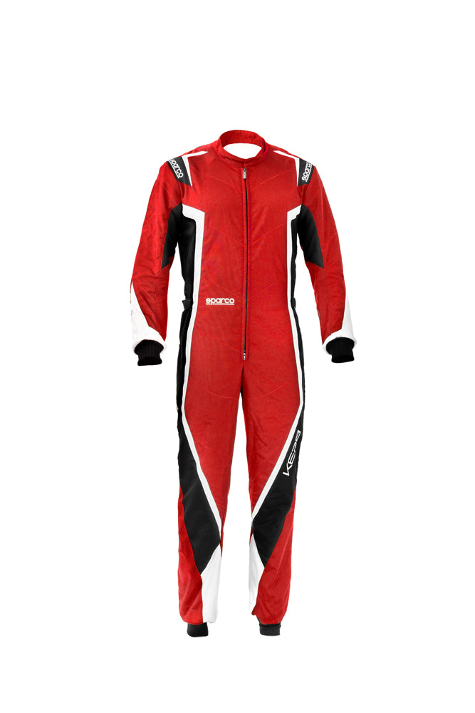 SPARCO 002341RNBO4XL KERB Kart suit, CIK, red/black/white, size XL Photo-0 