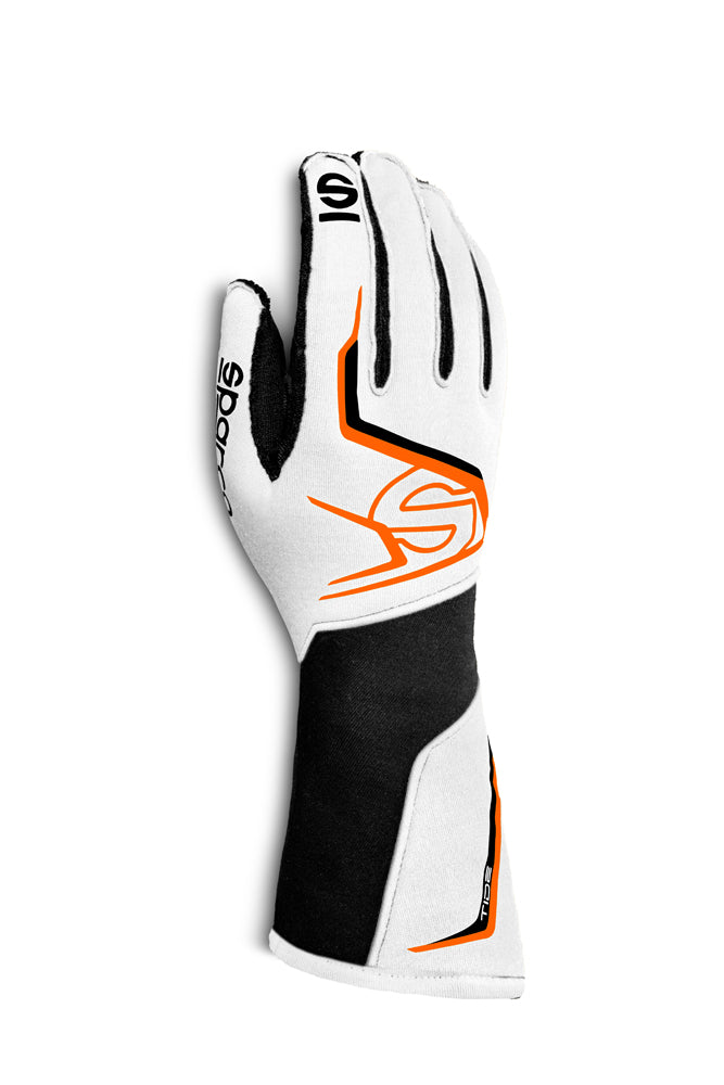 SPARCO 0028608NRAF TIDE K 2020 Kart gloves, white/black/orange, size 8 Photo-0 