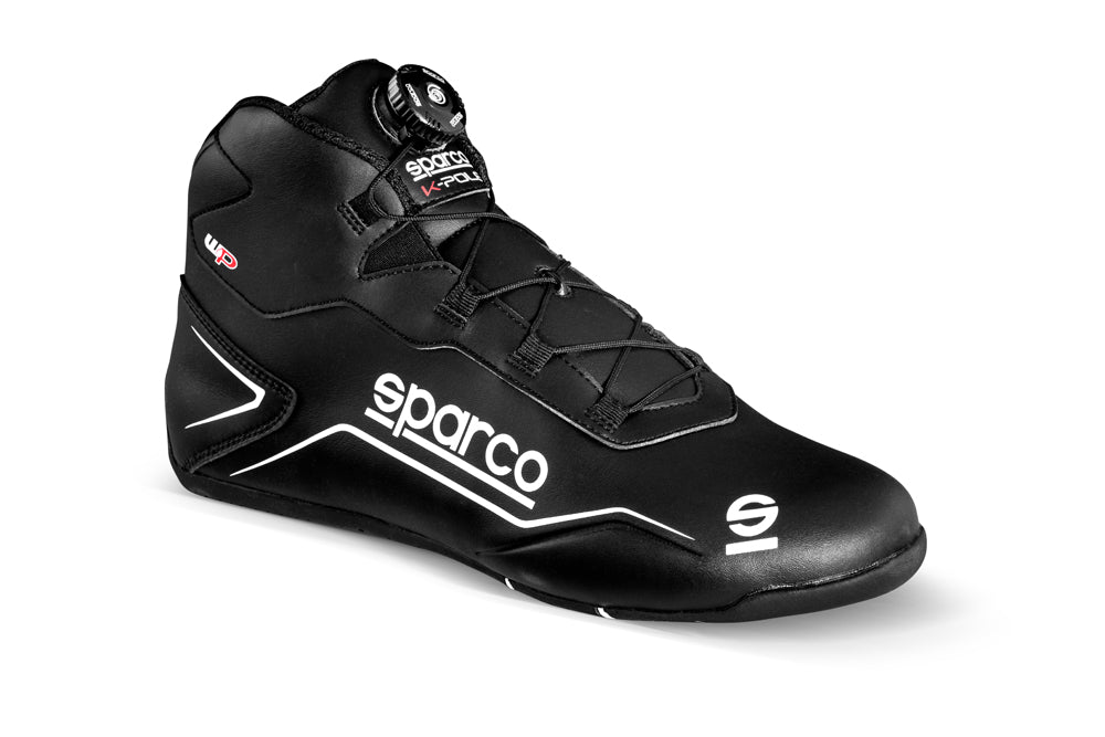 SPARCO 001269WP46NRNR K-POLE WP Kart shoes, waterproof, black, size 46 Photo-0 