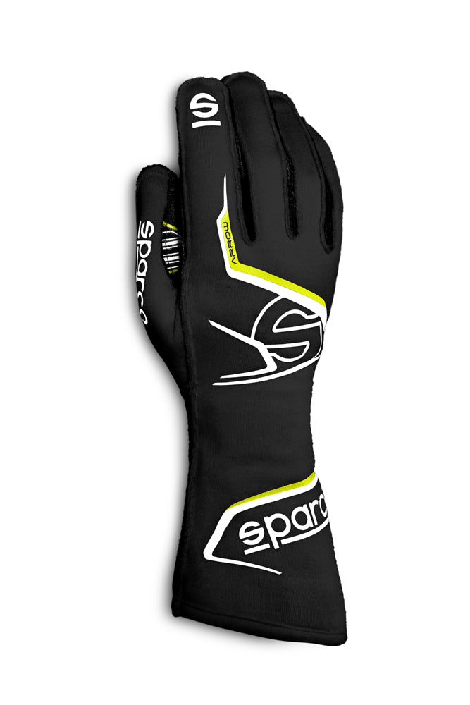 SPARCO 00255708NRGF ARROW 2020 Kart gloves, black/yellow, size 8 Photo-0 