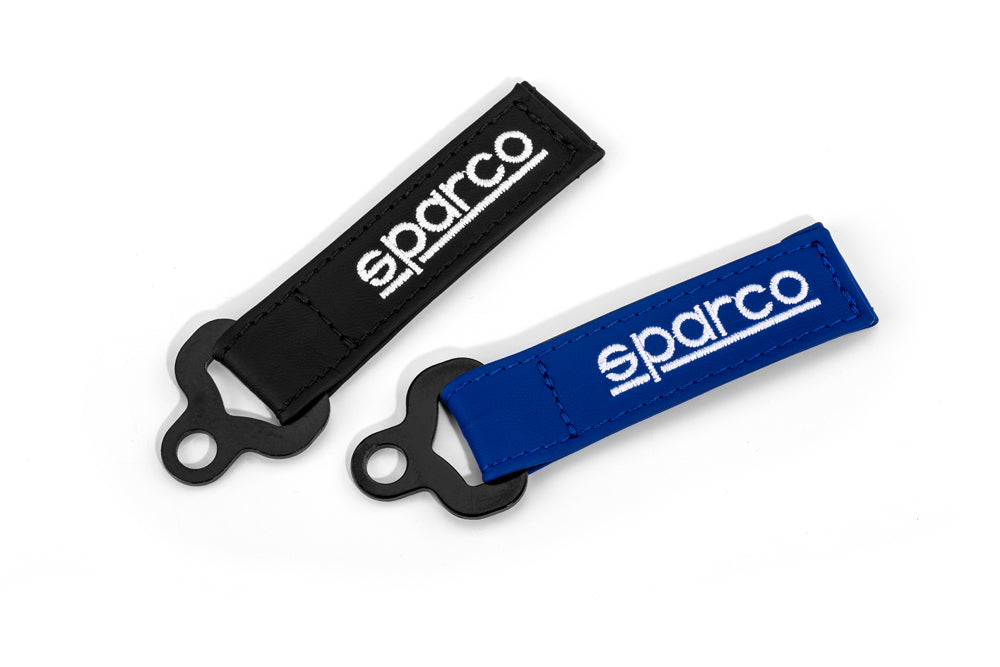 SPARCO 099070NR Leather keychain, black Photo-0 