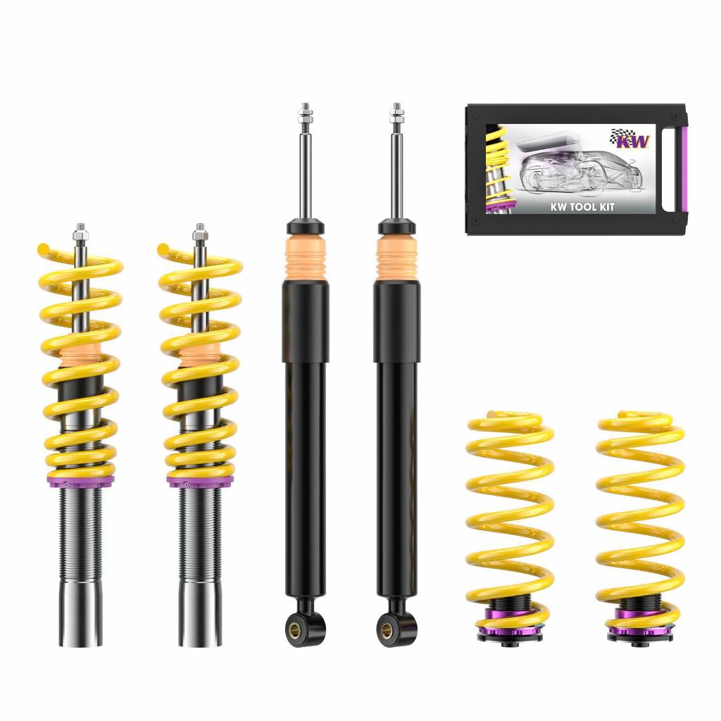 KW 1801000E Coilover Kit V2 COMFORT AUDI A6; (4G, 4G1) Photo-0 