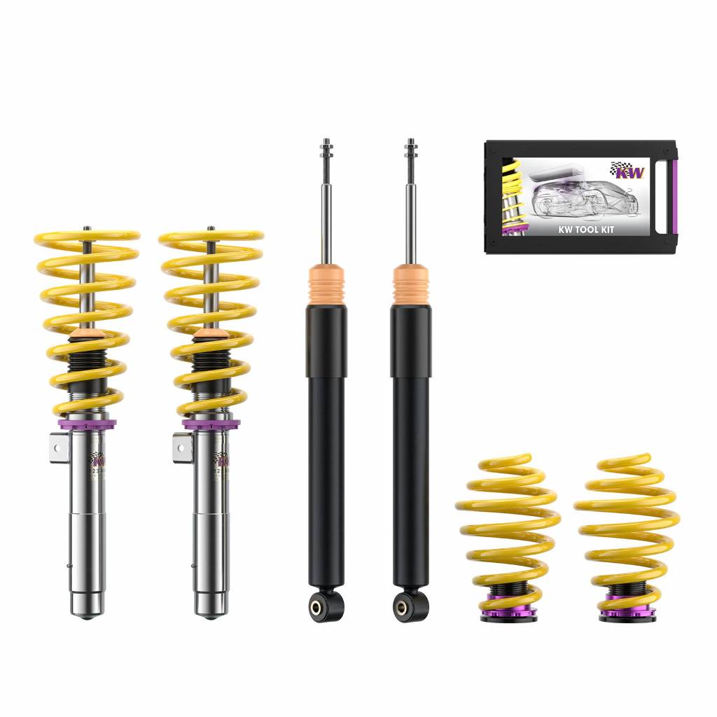 KW 18020052 Coilover Kit V2 COMFORT BMW 3er / 3-series (E46); (346L, 346C, 346R) Photo-0 
