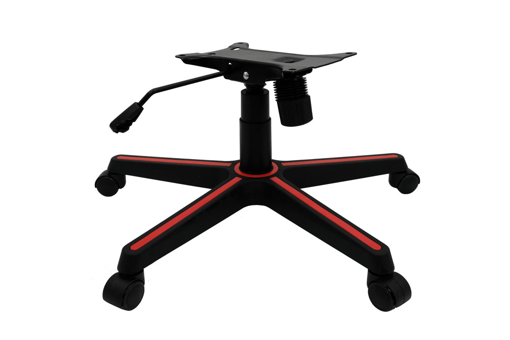 SPARCO 010812RS Swivel base for GRIP/GRIP SKY/ICON office seat, black/red Photo-0 