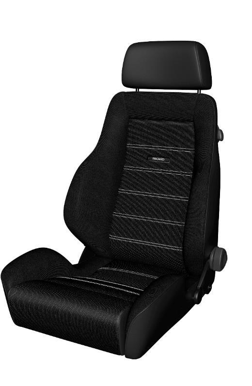 RECARO 089.00.0B27 Seat Classic LS Leather black /Corduroy Photo-0 