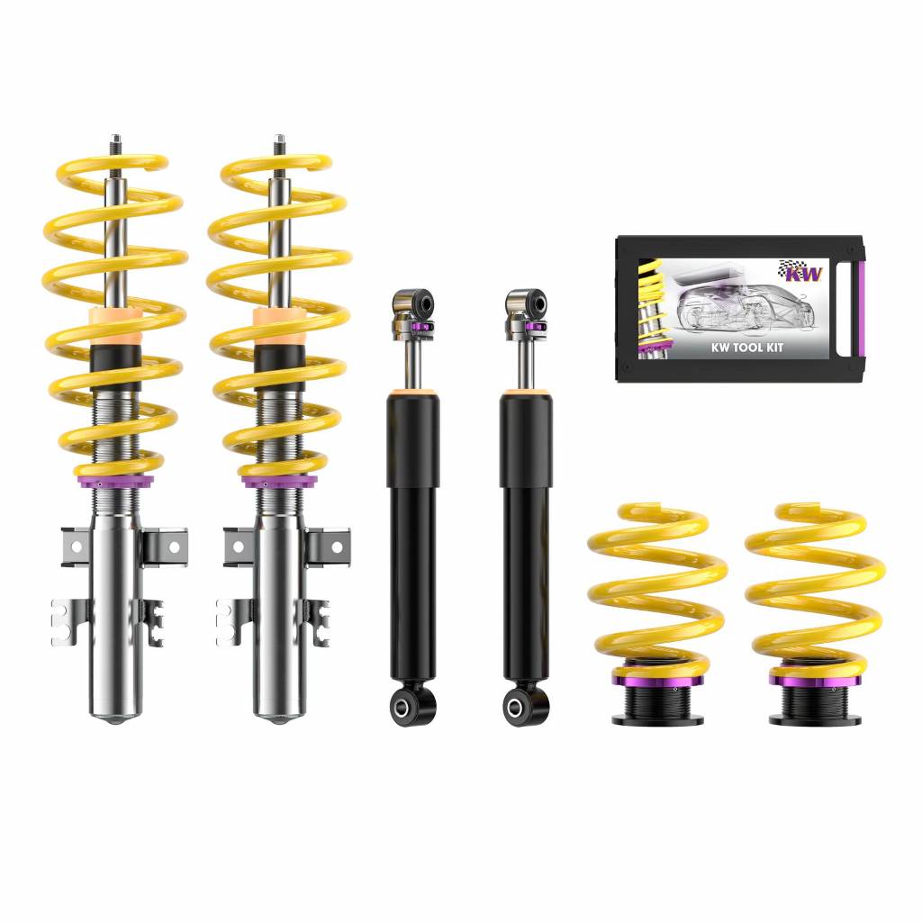 KW 18080040 Coilover Kit V2 COMFORT VW Bus T5, Multivan, Transporter; (7HC,7HCA,7HM,7HMA,7HK,7J0,7HKX0) 01/03-06/15 Photo-0 
