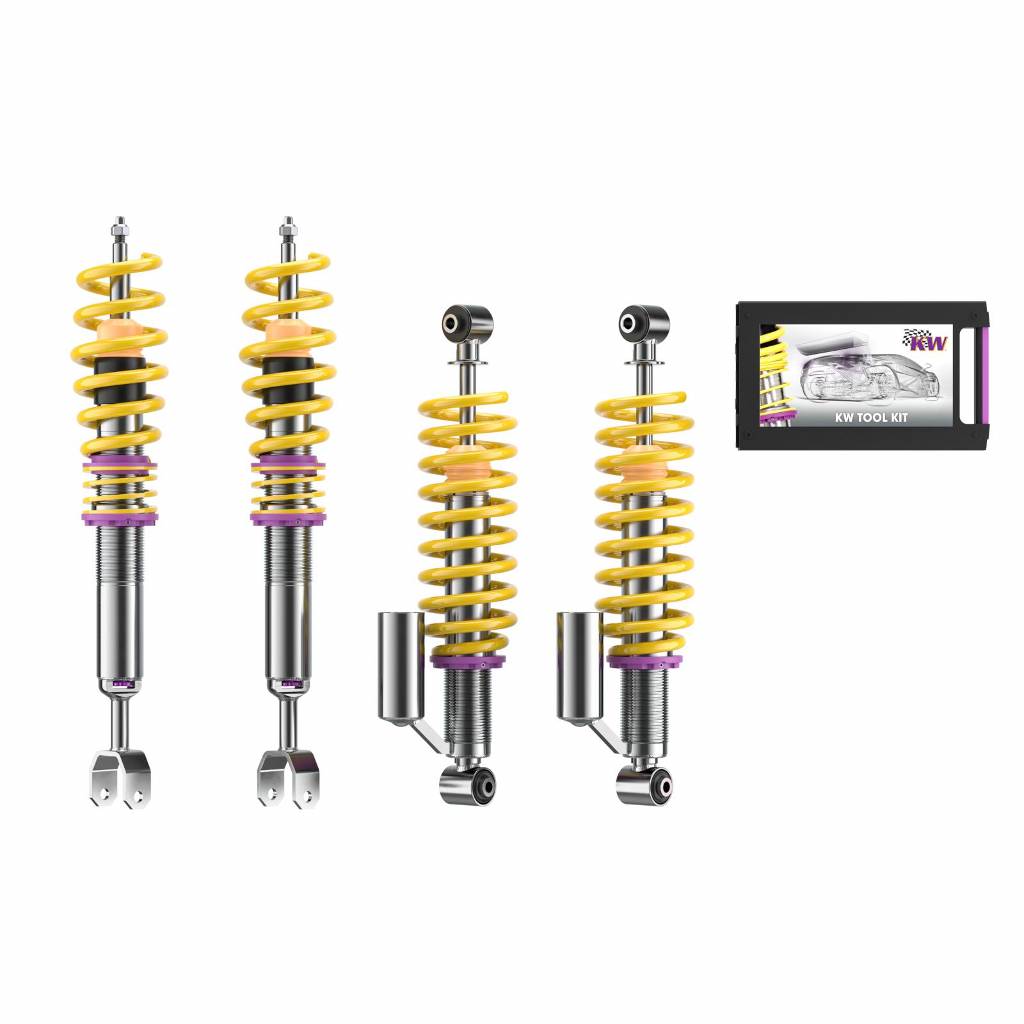 KW 35210012 Coilover Kit INOX V3 AUDI A4; (B5) Photo-0 