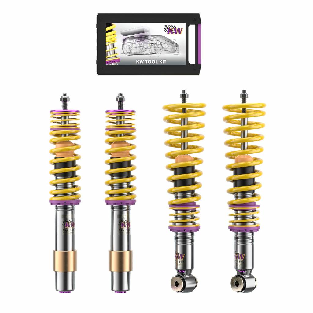 KW 35220006 Coilover Kit INOX V3 BMW 6er / 6-series (E63, E64); (663C) Photo-0 