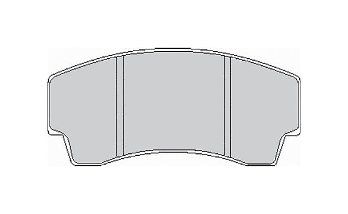 FERODO FRP219R Rear Brake Pads DS3000 for PEUGEOT 206 1.6 XS Coupe Photo-0 