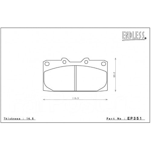 ENDLESS EP351MP Brake Pads Photo-0 