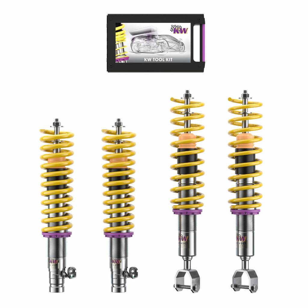KW 35250002 Coilover Kit INOX V3 HONDA Civic, CRX; (EG2-EG6,EG8,EG9,EH6,EH9,EJ1,EJ2) Photo-0 