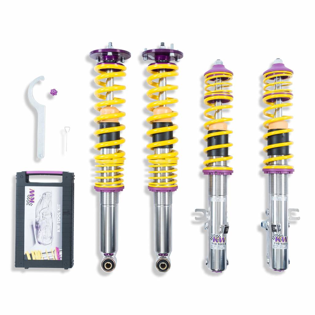 KW 35271018 Coilover Kit INOX V3 PORSCHE 911; (964, 964Turbo) Photo-0 