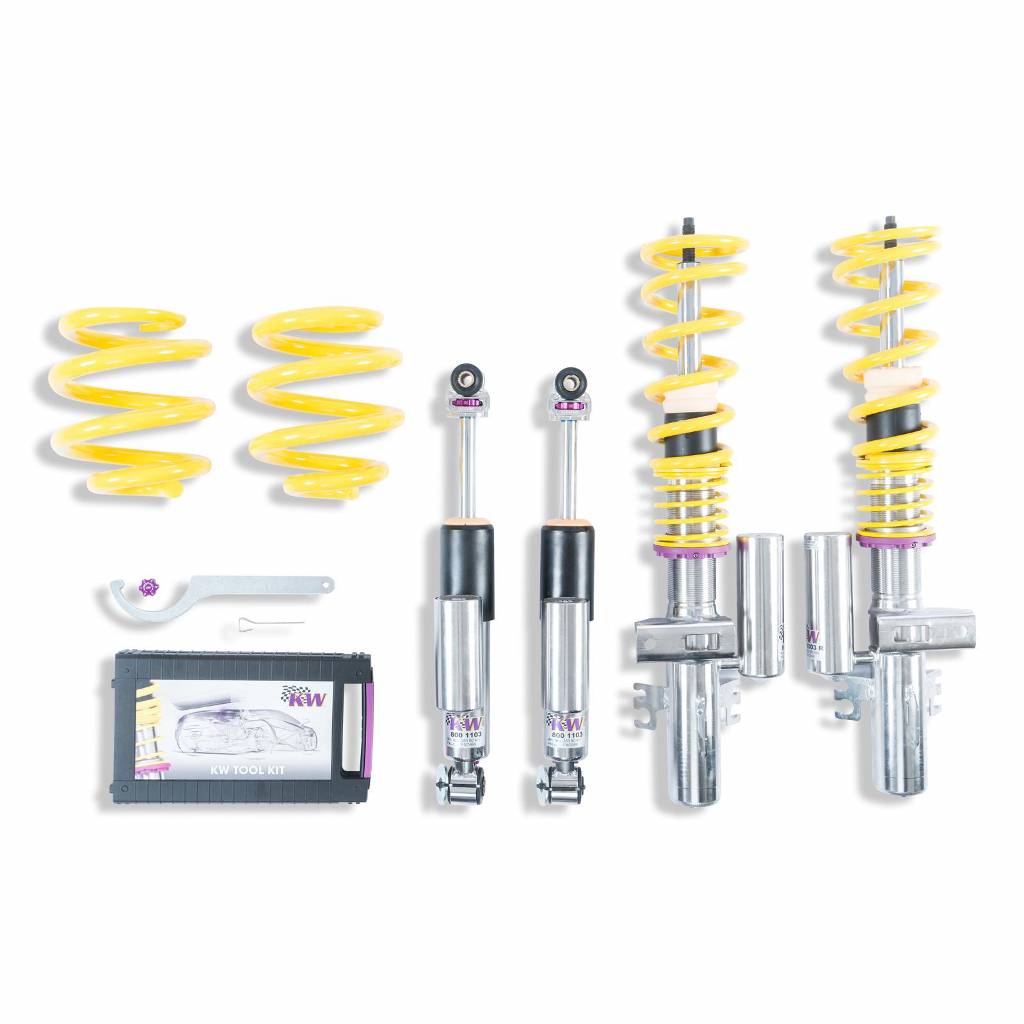 KW 35280040 Coilover Kit INOX V3 VW Bus T5, Multivan, Transporter; (7HC,7HCA,7HM,7HMA,7HK,7J0,7HKX0) Photo-0 
