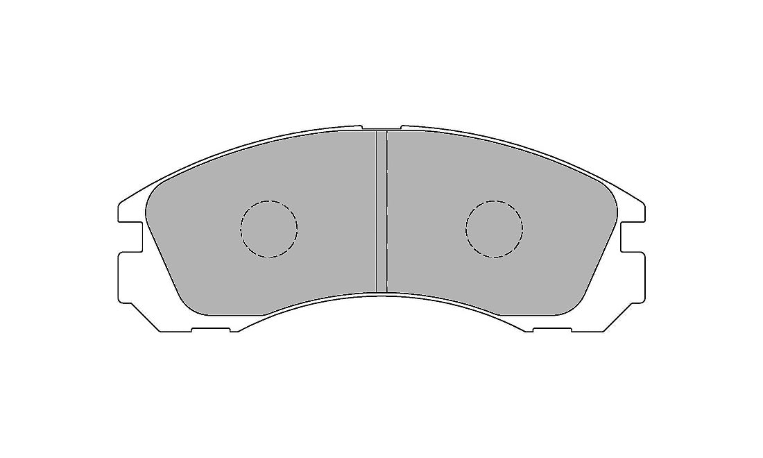 FERODO FCP765W Front Brake Pads DS1.11 for MITSUBISHI Lancer EVO 6 / 7 / Montero Sport / Pajero Photo-0 