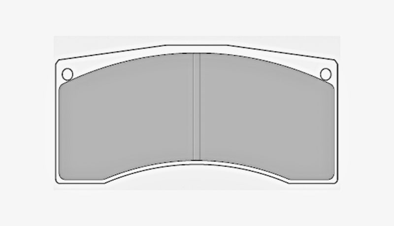 FERODO FRP3024R Front Brake Pads DS3000 for Caliper Brembo 07.5684.5 Photo-0 