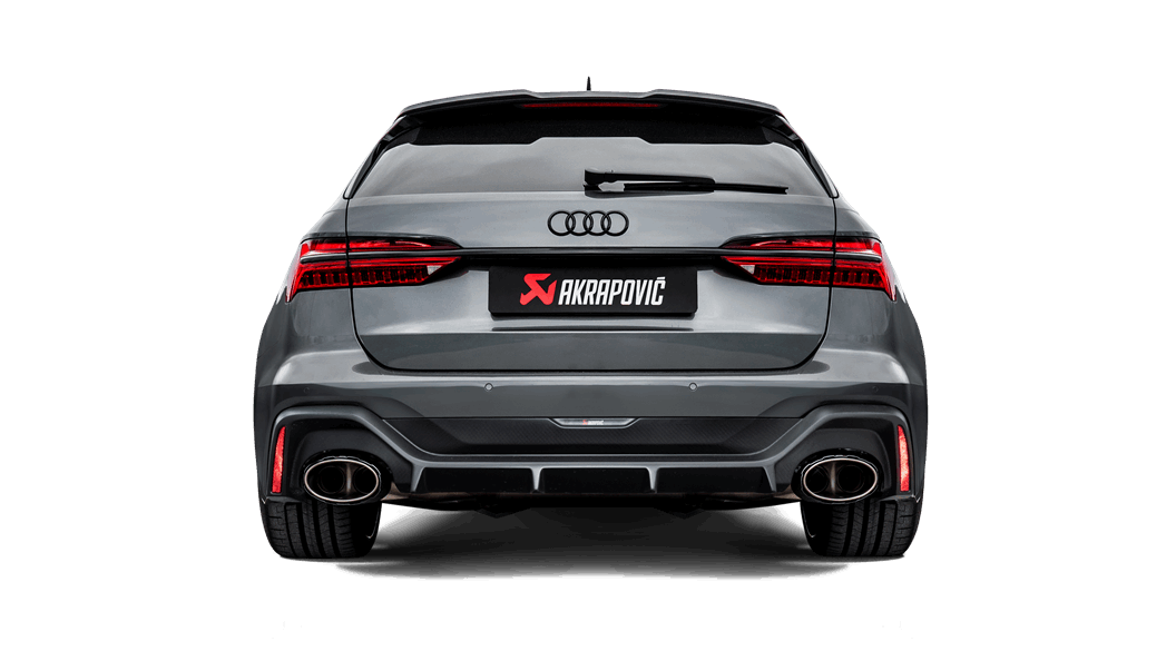 AKRAPOVIC S-AU/TI/15H Evolution Line Titanium for AUDI RS6 AVANT (C8) 2020 Photo-2 